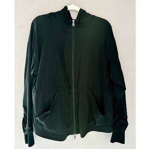 Free‎ People Movement Dance Windbreaker Zip Up Hoodie Jacket Size Small